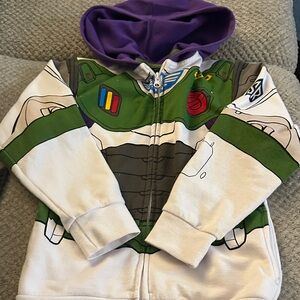 Buzz Lightyear Hoodie with Purple Hood